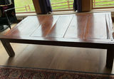 Vintage Solid Wood Large Coffee Table - thumbnail 1 of 11