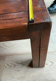 Vintage Solid Wood Large Coffee Table - thumbnail 10 of 11