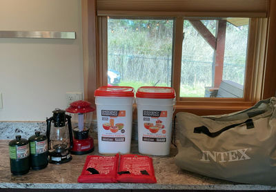 Emergency Food Buckets And Other Supplies - Image 1 of 6