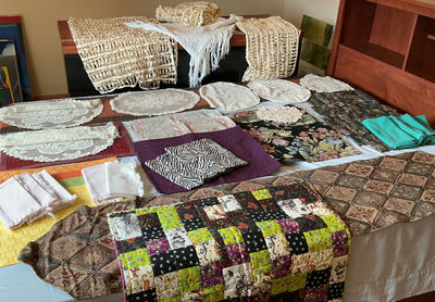 Table Linens, Some Vintage - Image 1 of 9