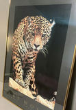 Cheetah Painted Wood Cabinet, Small Lamp - thumbnail 8 of 8