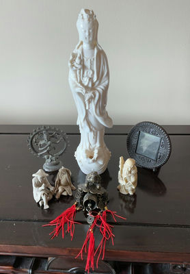 More Asian Figurines, Etc - Image 1 of 7