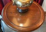 Brass Lamp, Round Small Table - thumbnail 4 of 7