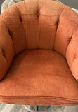 MCM Turmeric Color Fabric Bar Stool - thumbnail 2 of 4