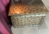 Cheetah Painted Wood Cabinet, Small Lamp - thumbnail 2 of 8
