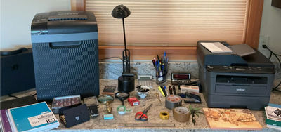 Office Supplies, Inc Printer and Shredder - Image 1 of 10