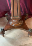 Brass Lamp, Round Small Table - thumbnail 3 of 7
