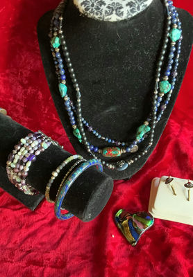 Colorful Costume Jewelry - Image 1 of 9
