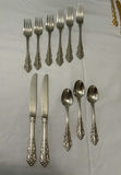 Assortment of Vintage Silver Plate and Stainless Flatware - thumbnail 5 of 12