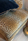 Cheetah Fabric Fainting Couch - thumbnail 6 of 8