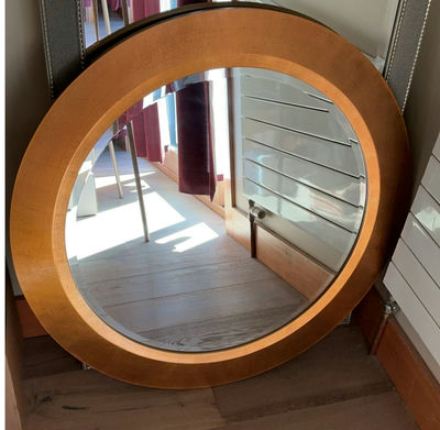Large Round framed Wall Mirror - Image 1 of 4