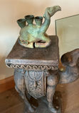 Solid Camel Pedestal, Candle Holder - thumbnail 4 of 5