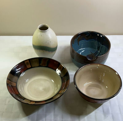 Small Pottery Lot - Image 1 of 6