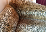 Cheetah Fabric Fainting Couch - thumbnail 3 of 8