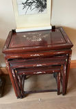 Asian Nesting Tables, Paper Scroll - thumbnail 5 of 8