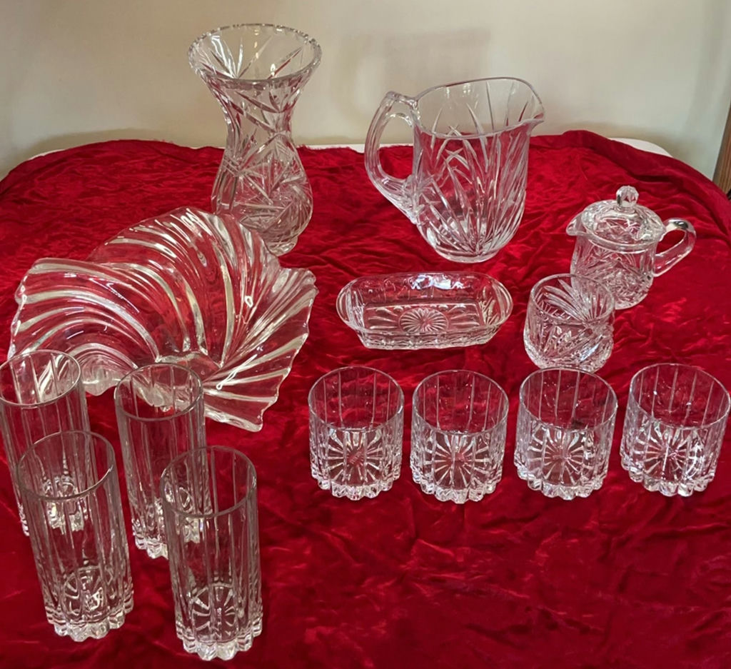 Beautiful Cut Glassware - image 1 of 7
