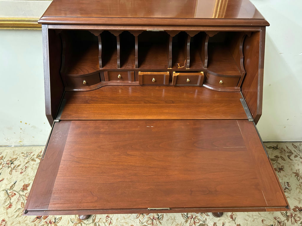 Colonial Slant Front Secretary Desk  - image 3 of 9