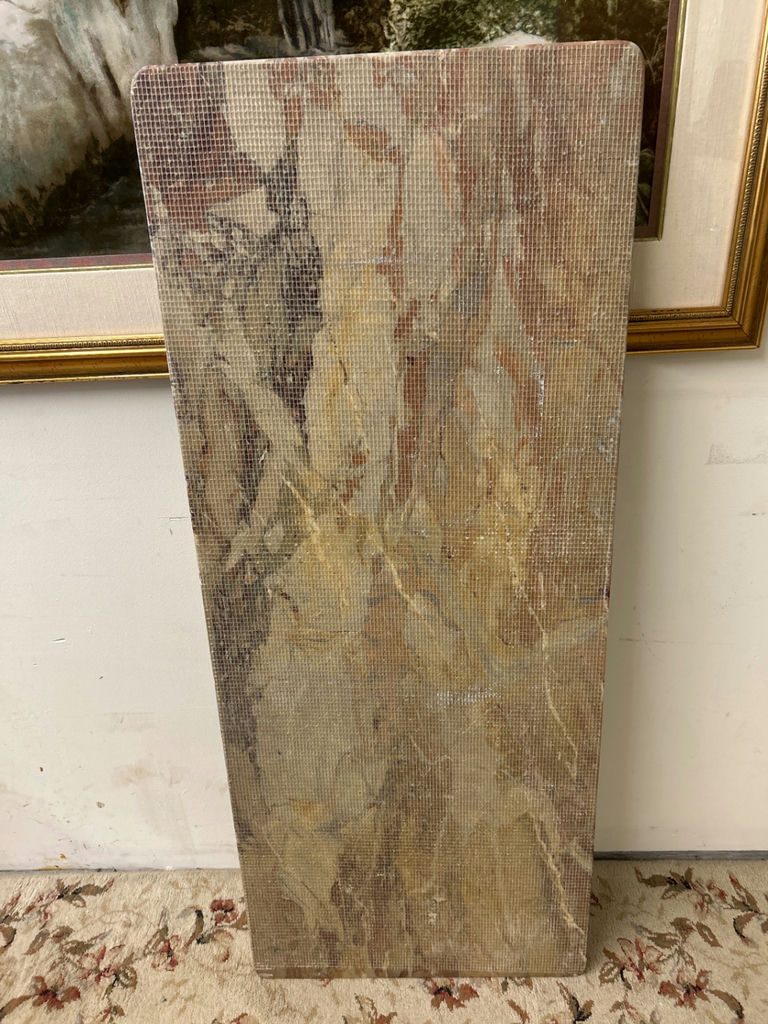 Sarrancolin Opera Marble Top Console - image 3 of 6