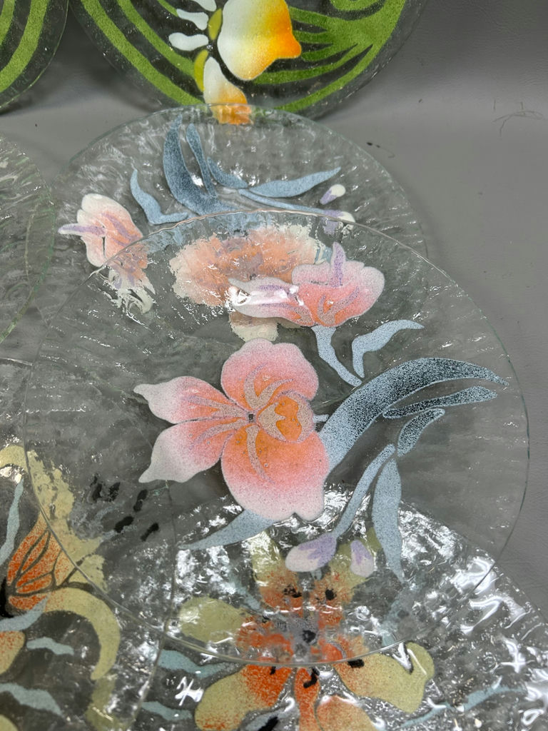 Vintage Signed Sydenstricker Fused Glass Plates - image 4 of 6