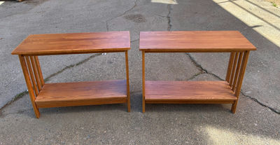 Pair of Two Open Bookshelves - Image 1 of 6