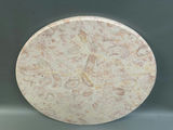 Italian Pink Round Marble Tabletop - thumbnail 6 of 6