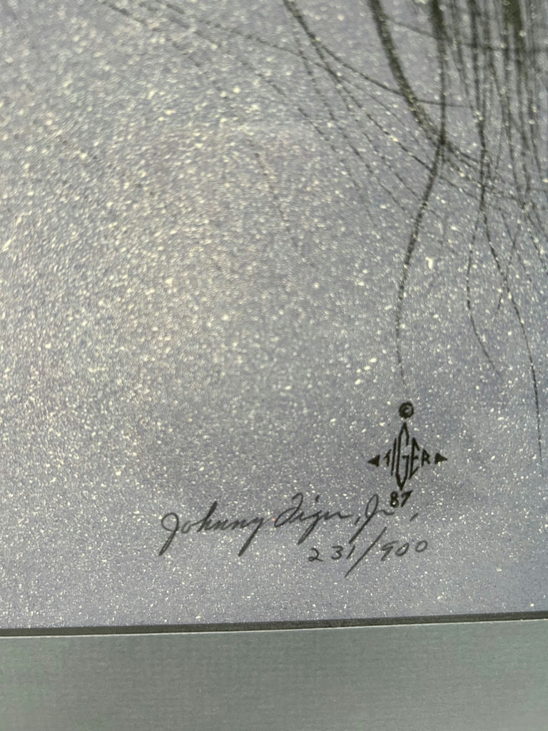Jonny Tiger Jr "Silent Promise" Lithograph Signed and Numbered Lithograph  - image 2 of 7