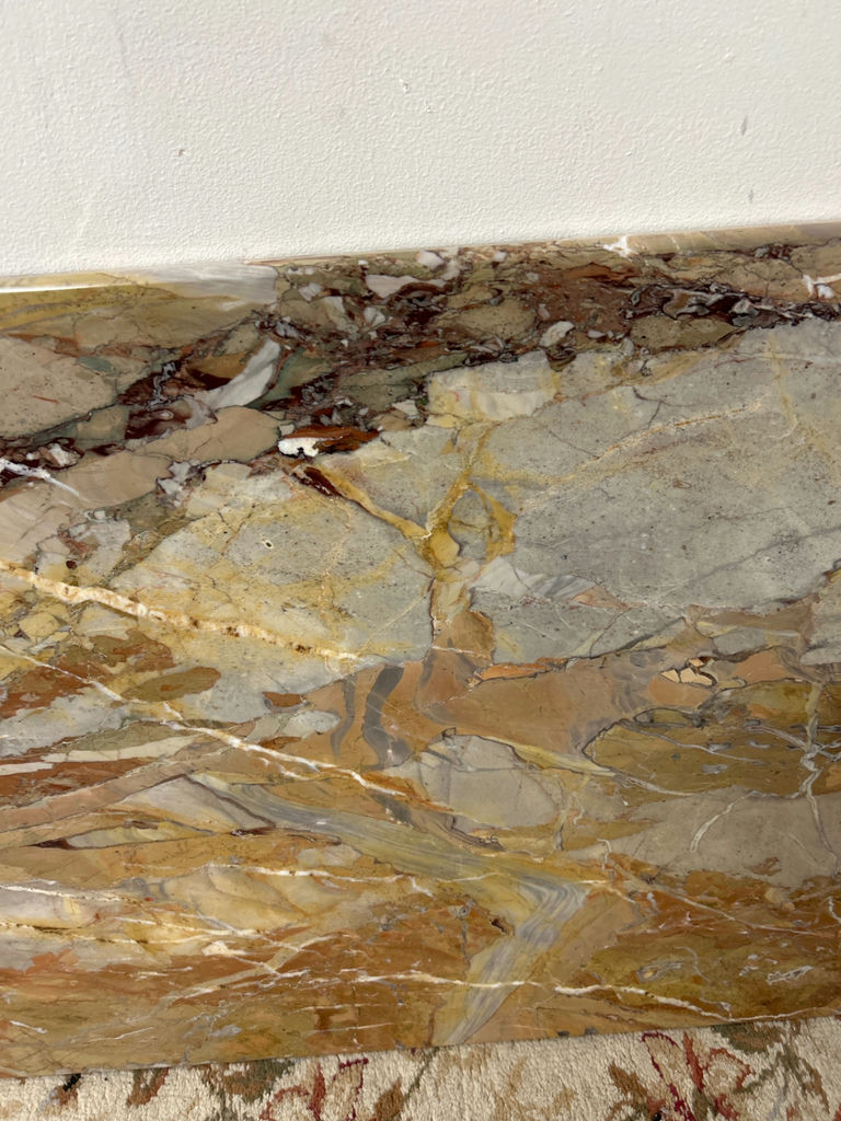 Sarrancolin Opera Marble Top Console  - image 6 of 6