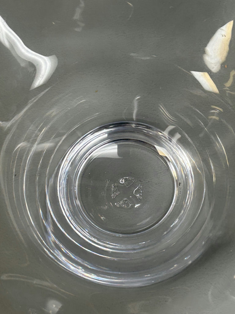 Signed Simon Pierce Large Art Glass Bowl - image 6 of 7