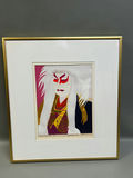 1982 Japanese Kabuki Actor Lithograph Signed and Numbered - thumbnail 4 of 6