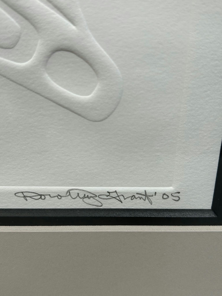 Signed Dorothy Grant Intaglio Relief Haida Art - image 3 of 6