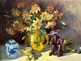 Marlene Evans Putnam Still Life-Abstract Painting  - thumbnail 5 of 5