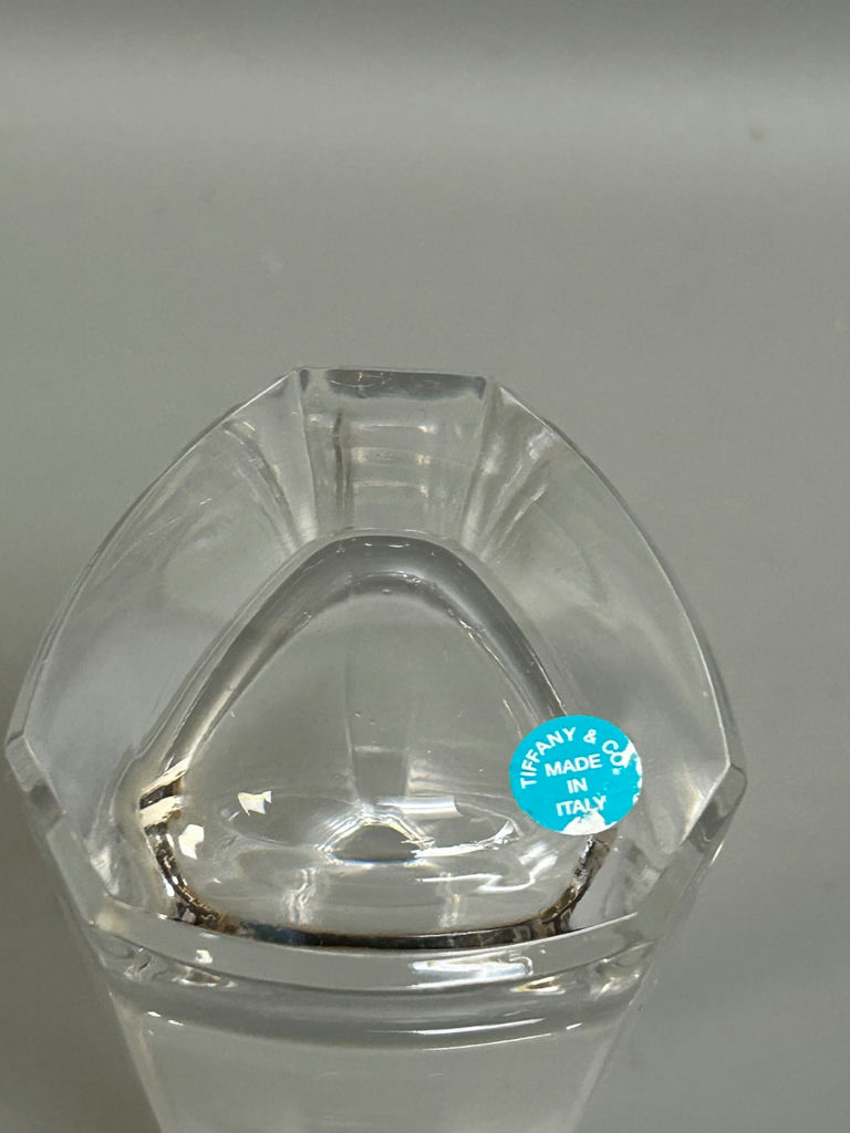 Tiffany & Co Handblown Glass Vase Made in Italy - image 3 of 5