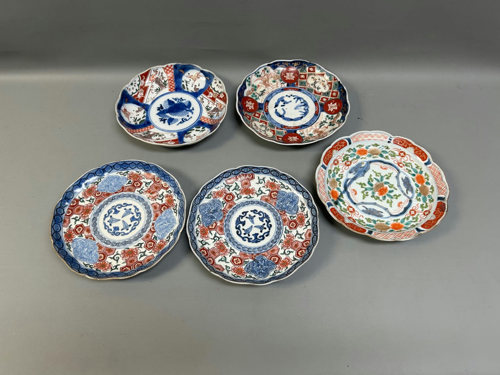 Imari Japanese Export Ware Plates - image 1 of 10