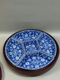 Lazy Susan with Serving Bowls  - thumbnail 1 of 6