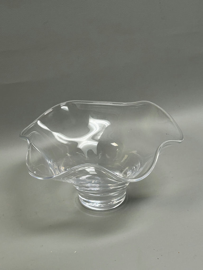Signed Simon Pierce Large Art Glass Bowl  - image 7 of 7