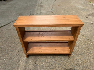 Two Tier Open Bookshelf - Image 1 of 7