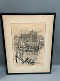Emile A. Gruppe Charcoal Lithograph  - thumbnail 1 of 5