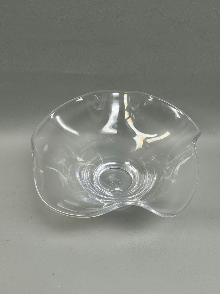 Signed Simon Pierce Large Art Glass Bowl - image 1 of 7
