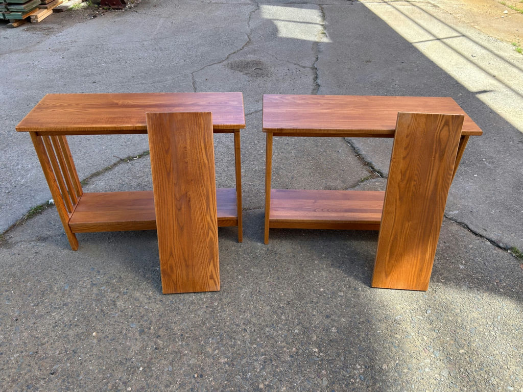 Pair of Two Open Bookshelves - image 2 of 6