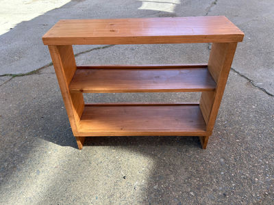Two Tier Open Bookshelf  - Image 1 of 6