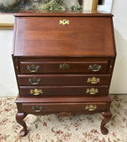 Colonial Slant Front Secretary Desk  - thumbnail 1 of 9