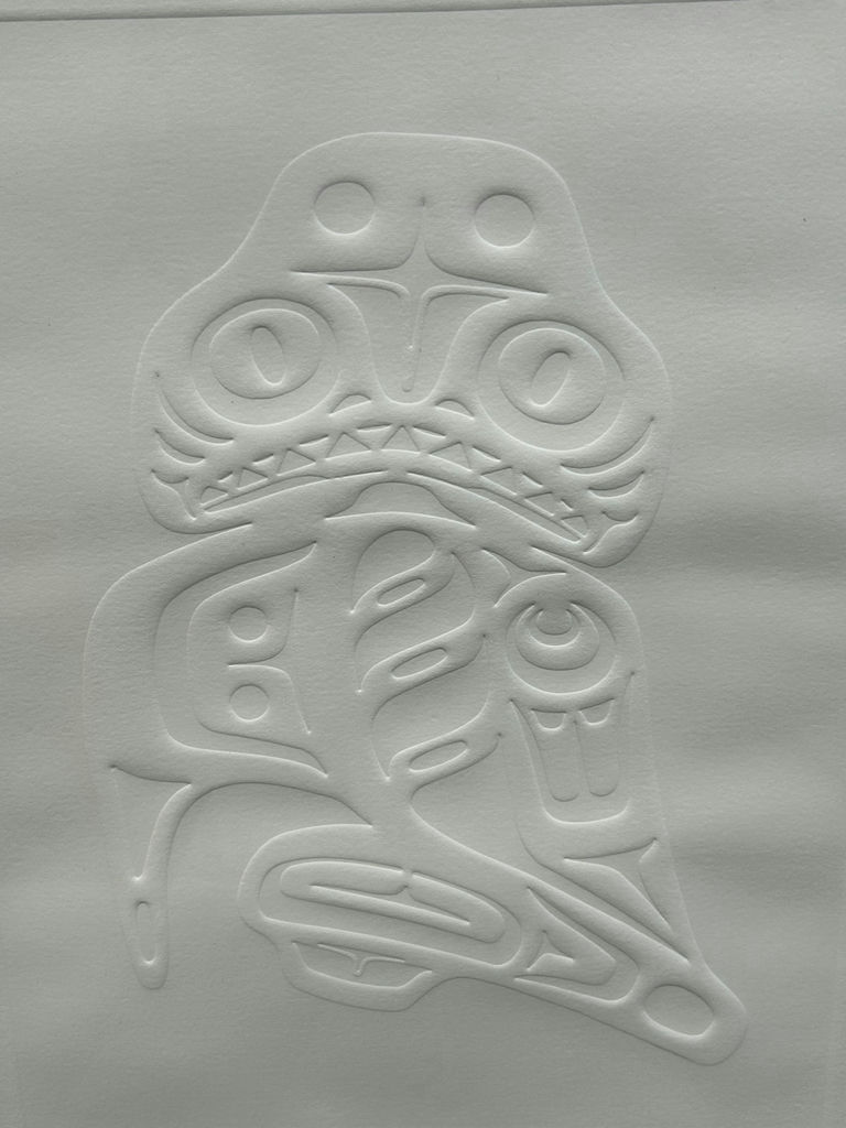 Signed Dorothy Grant Intaglio Relief Haida Art - image 2 of 6