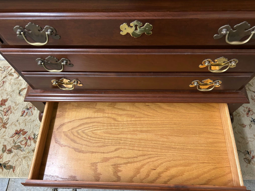 Colonial Slant Front Secretary Desk  - image 7 of 9