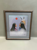 Jonny Tiger Jr "Silent Promise" Lithograph Signed and Numbered Lithograph - thumbnail 1 of 7