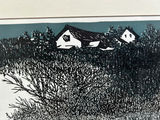 Frank C. Eckmair Woodcut Landscape Signed and Numbered - thumbnail 4 of 5