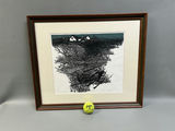 Frank C. Eckmair Woodcut Landscape Signed and Numbered - thumbnail 2 of 5