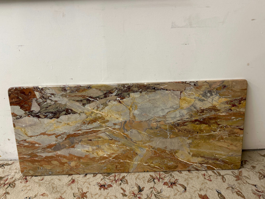 Sarrancolin Opera Marble Top Console  - image 4 of 6