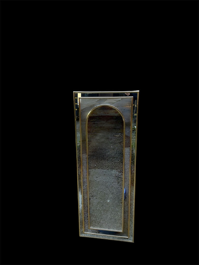 Vintage 1980s Sharon Art Concept Wall Mirror  - image 1 of 5