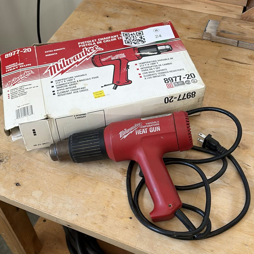 Milwaukee 8977-20 Variable Temperature Heat Gun with Box and Manual - image 1 of 5