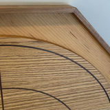 Handcrafted Wooden Crokinole Board Game Set - thumbnail 9 of 9